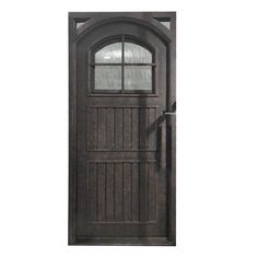 IWD-entry-iron-single-door-rain-glass-gold-bronze-punch-CID-129-square-top-arched-inside-ironwroughtdoors Fixed Window, Wrought Iron Entry Doors, Front Door Inspiration, Wine Cellar Door, Iron Entry Doors, Door Sweep, Steel Windows, Wrought Iron Doors, Door Inspiration