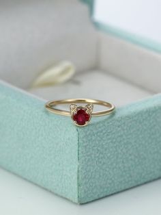 Animal cat ring Ruby ring Unique engagement ring Women Wedding 14k Gold Emerald Ring For Proposal, Elegant 14k Gold Emerald Ring For Proposal, Fine Jewelry Emerald Ring For Proposal, Delicate Diamond Jewelry For Proposal, Fine Jewelry Solitaire For Wedding, Fine Jewelry Ruby In Yellow Gold, Diamond Open Ring For Proposal, Dainty Round Emerald Ring For Anniversary, Wedding Jewelry Open Ring With Solitaire