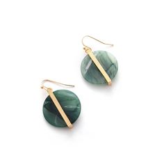 in stock Modern Green Round Earrings, Elegant Green Circular Earrings, Store Signs, Fashion Ideas, Pick Up, In Store, Buy Online, Drop Earrings, Free Shipping