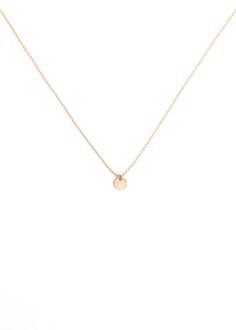 Our Reflection Necklace is made of all 14k gold-filled materials. Durable, yet dainty. Classic, yet on trend. This simple design means the light catches it justttt right. our best-selling necklace Handmade 14-karat Gold-filled Wire Hypoallergenic Non-tarnish 16” chain Hot tip: the Reflection Necklace layers great with an 18" necklace Learn more about our metals & materials Simple Adjustable Charm Necklace With Delicate Chain, Simple Adjustable Charm Necklaces With Delicate Chain, Simple 14k Gold Filled Charm Necklace With Delicate Chain, Simple 14k Gold-filled Charm Necklace With Delicate Chain, Minimalist 14k Gold Hypoallergenic Necklace, Tiny Gold Minimalist Charm Necklaces, Gold Delicate Minimalist Charm Necklaces, Adjustable Minimalist 14k Gold Filled Charm Necklaces, Adjustable Minimalist 14k Gold-filled Charm Necklaces