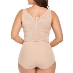 Seamless Body Waist Shapewear — Secret Slim Wear Solid Compression Sleeveless Shapewear, Compression Beige Shapewear With Built-in Bra, Beige Compression Shapewear With Built-in Bra, Shapewear With Medium Bust Support For Workout, Seamless Compression Sleeveless Shapewear, Compression Sleeveless Seamless Shapewear, High Stretch Smoothing Sleeveless Shapewear, Sleeveless Compression Shapewear For Workout, Sleeveless High Stretch Smoothing Shapewear