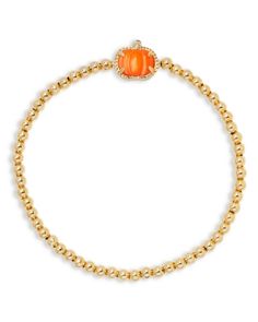 Kendra Scott Gemstone Pumpkin Charm Beaded Stretch Bracelet Michael Kors Shop, Halloween Bracelet, Wedding Flats, Shoe Boutique, Fall Wedding Dresses, Fall Shoes, Beaded Stretch Bracelet, Kendra Scott, Stretch Bracelet