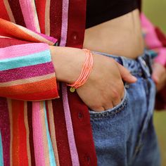 Get a candy crush on this vivid set of beaded stretch bracelets. Each set is a saturated color story. Fun to mix sets together also! Glass beads, one size. Made by women in the Philippines. Orange Friendship Bracelets As Gift, Gift Stretch Bracelet With Tiny Beads, Orange Beaded Bracelets For Everyday Wear, Colorful Beads Bracelets For Friendship, Pink Friendship Bracelets For Spring, Colorful Beads Stretch Bracelet For Everyday, Spring Friendship Bracelets For Everyday Wear, Everyday Stretch Bracelet With Colorful Beads, Spring Everyday Friendship Bracelets