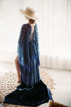 PREORDER BOHO Dress Indigo Velvet BOHO Dress - Etsy Bosnia and Herzegovina Elegant Flowy Maternity Gown, Dress With Hat, Lace Dress Boho, Lace Dress Vintage, Flutter Dress, Paid Off, Boho Lace, Boho Dress, I Dress