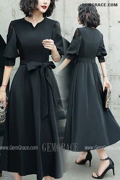 10% off now|Free shipping world-wide. Retro Chic Black Midi Party Dress With Lantern Sleeves at GemGrace. Click to learn our pro custom-made service for wedding dress, formal dress. View #HomecomingDresses for more ideas. Elegant Lantern Sleeve Midi Dress For Night Out, Elegant Midi Dress With Lantern Sleeves For Night Out, Elegant A-line Puff Sleeve Dress In Solid Color, Evening Midi Dress With Lantern Sleeves, Chic Midi Dress With Bishop Sleeves For Party, Party Dresses With Lantern Sleeves In Solid Color, Bishop Sleeve Midi Dress For Evening In Fall, Evening Midi Dress With Bishop Sleeves For Fall, Black Midi Dress With Lantern Sleeves For Evening