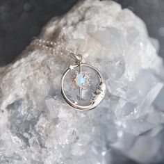 Opal Moon Necklace, Silver Moon Necklace, Opal Star Necklace, Celestial Wedding, Celestial Jewelry, Birthday Gift, Gift for Her, Starburst - Etsy Wedding Celestial, Opal Moon Necklace, Silver Moon Necklace, Moon And Star Necklace, Half Moon Necklace, Moon Necklace Silver, Gold Moon Necklace, Star Necklace Silver, Celestial Wedding