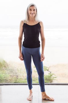 ButterSoft™ Grace Full-Length Leggings feature our softest bamboo jersey fabric ever made! They feature a high-rise waistband and gentle flatlock stitching to move with you day after day, with plenty of spandex to maintain their shape. You'll never want to take them off! All ButterSoft Leggings are semi-sheer and intended to be worn as underlayers or paired with longer, tunic-style tops or dresses. Tunic Style Tops, Eco Friendly Clothing, Leggings Sale, Style Tops, Tunic Style, Tunic Styles, Womens Size Chart, Jersey Fabric, Nightwear