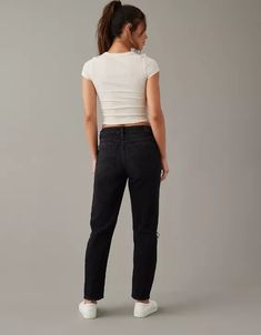 AE Strigid Mom Jean American Eagle Mom Jeans, High Waisted Mom Jeans, Mom Jean, High Jeans, High Waist Jeans, Women's Jeans, American Eagle Outfitters, Mom Jeans, American Eagle