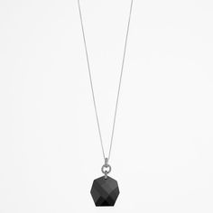 You'll look lovely graced in the beauty of this Lavish by TJM Sterling Silver Black Onyx & Marcasite Pendant Necklace. Click on this JEWELRY & WATCHES GUIDE to learn about fit, styles, materials and more! You'll look lovely graced in the beauty of this Lavish by TJM Sterling Silver Black Onyx & Marcasite Pendant Necklace. Click on this JEWELRY & WATCHES GUIDE to learn about fit, styles, materials and more! FEATURES Pendant dimensions: 1.37" x 0.80" Chain length: 18 in. Chain type: cable Clasp: l Elegant Onyx Jewelry With Large Pendant, Elegant Onyx Pendant Necklace, Elegant Black Sterling Silver Crystal Necklace, Elegant Black Crystal Pendant Necklace, Black Faceted Crystal Necklace Elegant Style, Evening Onyx Necklaces, Elegant Onyx Necklace For Evening, Elegant Black Faceted Crystal Necklace, Elegant Evening Onyx Necklace