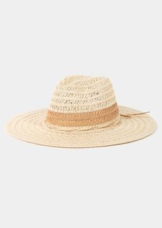 Vacay Straw Sun Hat, Ivory Contrast band detail Straw Sun Hat, Sun Hat, Sun Hats, Accessories Hats, Straw, Sun, Band, Hats