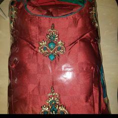 Brand New In Package Anarkali. Indian Size 40 Red Anarkali Set For Festive Season, Red Silk Churidar For Festivals, Festive Red Silk Churidar, Designer Red Anarkali Churidar, Designer Anarkali Churidar In Red, Designer Wear Red Anarkali Churidar, Red Anarkali Churidar For Designer Wear, Red Anarkali Set For Eid Festivities, Red Anarkali Set For Eid Festival