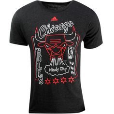 Adidas Men Chicago Bulls Sign Up Retro Tee (black) Black Fan Apparel T-shirt With Graphic Design, Black Fan Apparel T-shirt With Text Print, Black Fan Apparel Top With Text Print, Black Urban Top For Fan Merchandise, Black Urban Tops For Fan Merch, Urban Black Shirt For Fan Merchandise, Black Logo Print Shirt For Fans, Black Fan Apparel Shirt With Logo Print, Black Fan Apparel Shirt With Text Print