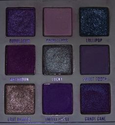 Dark Eyeshadow Palette Aesthetic, Purple Makeup Palette, Vintage Eyeshadow Palette, Eyeshadow Aesthetic Palette, Eyeshadow Pallets Aesthetic, Whimsigoth Color Palette, Ultraviolet Aesthetic, Aesthetic Eyeshadow Palette, Eyeshadow Palette Aesthetic