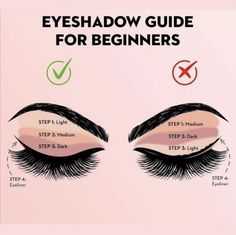 Eye Shadow Placement, Grey Eyeshadow Looks Step By Step, Eye Shadow For Beginners, Model Secrets, Eyeshadow Hacks, Makeup Routine Guide, Eyeshadow Guide, Apply Eyeshadow, Makeup Pictorial