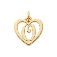 Keep your initials (and the initials of loved ones) close with you wherever you go thanks to the Heart Script Initial Charm. Originally released in 1982, this classic Avery heart charm is available in sterling silver or 14K gold and is available in letter Anniversary Heart Charm Initial Pendant, Anniversary Heart Charm With Initial Pendant, Sterling Silver Initial Pendant Charms For Anniversary, Anniversary Heart Charm And Initial Pendant, 14k Gold Initial Pendant Charms For Anniversary, Classic Initial Pendant Necklace For Anniversary, Anniversary Initial Pendant Charms, Classic Personalized Charms For Anniversary, 14k Gold Anniversary Charms With Initial Pendant