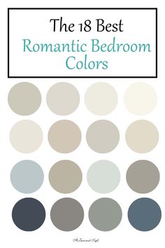 Are you on the lookout for the best romantic bedroom colors? Well, look no further! I have 18 of the best romantic colors for couples. Bedroom Scheme Ideas, Sophisticated Bedroom Paint Colors, Coastal Colors Bedroom, Bedroom Colors With White Furniture, Bedroom And Bathroom Color Schemes, Couple Room Paint Ideas, Neutral Color Bedroom Decor, Cream Bedroom Colors, Bedroom With White Furniture Wall Colors