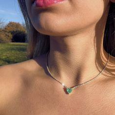 ❥It is handmade jewellery with a heart stone necklace. Material: 925 Sterling Silver, Zircon Stone, 18K Gold Plated Necklace length: 17 inch ✦Gift Packaging: Green colour box and gift card for you. You can leave your gift messages. Enjoy Free Fast Shipping! ✦UK Seller We are based in Essex in the UK and we ship all products from here. We will dispatch your order within 24 hours of receiving a clear payment. ✦Please feel free to contact us with any issues. ------General Jewellery Care------ Remov Heart Pendant Birthstone Necklace As A Gift For Her, Heart Cut May Birthstone Gemstone Jewelry, Heart Cut Gemstone Jewelry For May Birthstone, Heart Pendant Necklace With Birthstone, Elegant Heart Charm Necklace With May Birthstone, Fine Jewelry May Birthstone Heart Cut Necklace, Fine Jewelry Heart Pendant For May Birthstone, Heart Cut Gemstone Birthstone Necklace Gift, Heart Pendant Birthstone Necklace For May