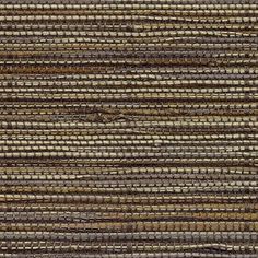 a close up view of the brown and tan woven material that is used for wallpaper