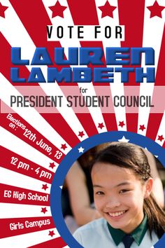 8 Student council campaign posters ideas | campaign posters, student ...