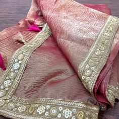 *New Lunch* *Fabric*   PREMIUM BANARASI   Thisu SILK SAREE  COLLECTIONAll over  Lace attached  *Border* 👉🏻-----     DESIGNER  BORDER with Lace   *Pallu and blouse*  --- RICH  ZARI WOVEN PALLU. BLOUSE  Lace attached`` ....   *Quality*----- excellent Granted 🥰🥰 Saree Length 5.50 Blouse lenth 90 centimetre  Saree wait 650 garam  Washing Instructions : Dry Clean only Disclaimer : The color of actual product may vary slightly from the images provided due to photographic lighting conditions and di Diwali Anarkali Tissue Silk Traditional Wear, Diwali Anarkali Traditional Wear In Tissue Silk, Diwali Tissue Silk Anarkali Traditional Wear, Wedding Tussar Silk Pre-draped Saree For Festivals, Semi-stitched Pre-draped Saree With Resham Embroidery For Puja, Festive Banarasi Silk Pre-draped Saree With Self Design, Transitional Dola Silk Sharara With Zari Work, Diwali Tissue Silk Sharara With Dori Work, Navratri Tissue Silk Sharara With Zari Work