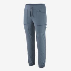 Patagonia Women's Quandary Hiking Joggers Outdoor Pants With Elastic Waistband And 4-way Stretch, Athleisure Hiking Pants With Functional Pockets, Athleisure Pants With Functional Pockets For Hiking, Stretch Pants With Functional Drawstring For Outdoor Activities, Stretch Pants With Functional Drawstring For Outdoor, Functional Outdoor Pants With Elastic Waistband, Functional Pants With Elastic Waistband For Outdoor, Athleisure Bottoms With Functional Pockets In Recycled Polyester, Outdoor Activewear Long Pants With Side Pockets