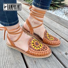 RamposMX @ramposmx #ramposmx ORDER HERE link : www.ramposmx.com @ramposmx Womens Mexican Handmade Leather Lace Up Huaraches Sandals , Sandalias Piel Mujer Mexicano Mexico Lace-up ROMANO SUNFLOWER LASER girasol https://www.instagram.com/ramposmx/ #LaceUpHuaraches #piel #HuarachesMexicanos #sandalia #LaceUpSandals #ArtesaniaMexicana #leather #MexicanSandals #sandal #huaraches #WomenHuaraches #HuaracheMujer Bohemian Huarache Sandals With Leather Sole For Summer, Bohemian Hand-tooled Open Toe Huaraches, Hand Tooled Leather Huarache Sandals For Summer, Bohemian Hand Tooled Huarache Sandals For Beach, Festival Open Toe Huarache Sandals With Leather Sole, Summer Festival Hand Tooled Huarache Sandals, Hand Tooled Round Toe Huarache Sandals For Festivals, Hand Tooled Huarache Sandals With Round Toe For Festivals, Adjustable Huarache Sandals With Leather Sole For Festivals