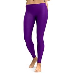 These Deep Purple leggings will compliment any leg it is on! It durable fabric makes sure it won't lose it's vibrancy when it stretches a little. Purple is one of the best selling solid colors in our store. Footless Solid Color Yoga Leggings, Casual Purple Elastane Pants, Purple Elastane Leggings For Athleisure, Solid Color Footless Yoga Pants, Solid Footless Yoga Pants, Footless Solid Yoga Pants, Purple Stretch Tights For Workout, Stretch Purple Activewear, Stretch Purple Elastane Activewear