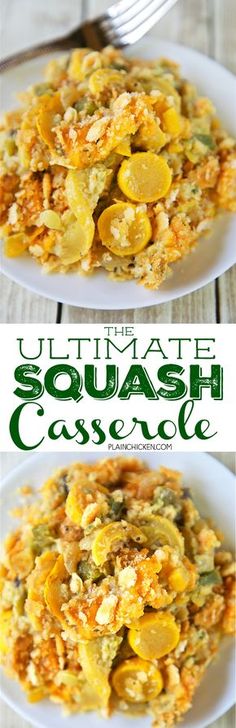 the ultimate squash casserole is ready to be eaten in less than 30 minutes