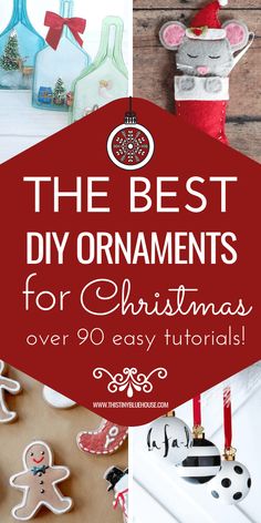 the best diy ornaments for christmas