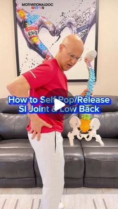 Alan Mandell on Instagram: "How to Self Pop/Release SI Joint & Low Back!  Dr. Mandell"