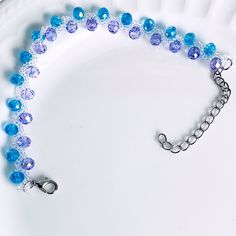 Our acrylic diamond bead bracelets are the ultimate fashion accessory. They're versatile enough to wear with any outfit and add sparkle and sophistication to your look. At the same time. They're a one-of-a-kind gift piece that will make anyone feel special. PS: Since the bracelets are handmade, please do not wear them in the shower, fitness and in some situations that may damage the bracelet. Beaded Round Crystal Bracelet For Friendship, Beaded Crystal Bracelet For Friendship, Round Beaded Crystal Bracelet For Friendship, Party Crystal Beaded Bracelets With Colorful Beads, Party Crystal Bracelets With Colorful Beads, Crystal Bracelet With Rhinestones And Round Beads, Trendy Adjustable Crystal Jewelry, Crystal Bracelet With Round Rhinestones, Crystal Beaded Bracelets With Faceted Beads