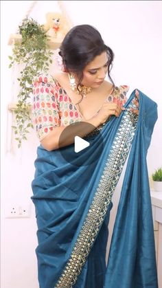 Latest Saree Blouse Designs 2024, Latest Sari Design, Latest Sarees Designs 2024, Blouse Designs Latest Fancy Sarees, Latest Fancy Sarees Party Wear, Saree Pleats, Saree Hacks, Latest Saree Trends