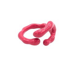 Adjustable Size 5 to 7 (Diameter 15.7 to 17mm) This unique irregular coral pink ring is made out of hard enamel and aluminium alloy. It's such a fun piece that will add a touch of colour into your outfit. Perfect for wearing it on your pinky or ring finger. It is so lightweight that you can wear the rign everyday either alone or alongside other of your favorite rings. Enamel jewellery with vibrant colours and irregular shapes are a major hit right now! Jump on the funky ring trend while you can! Trendy Pink Enamel Ring For Gift, Trendy Pink Enamel Ring As Gift, Trendy Pink Adjustable Enamel Ring, Pink Open Enamel Ring, Pink Enamel Open Ring, Pink Open Ring, Unique Pink Open Ring, Adjustable Pink Enamel Open Ring, Funky Ring