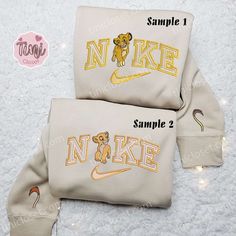 Simba And Nala x Nike Couple Embroidered Shirt, Disney The Lion King Embroidered Hoodie, Nike Inspired Embroidered Sweatshirt Nike Disney Sweatshirt Couple, Matching Nike Hoodies, Matching Hoodies For Couples Nike, Lion King Hoodie, Nike Couple, Disneyland Fits, Remodeling Room, Disney Nike, Nike Hoodies