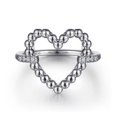 925 Sterling Silver Bujukan Heart Diamond Ladies Ring Silver Rings With Heart Charm And Elegant Style, Elegant Silver Rings With Heart Charm, Elegant Silver Stackable Heart Cut Rings, Elegant Silver Heart Cut Stackable Rings, Silver Heart Cut Jewelry With Heart Detail, Classic Silver Open Heart Rings, Silver Heart Ring Stamped 925, Silver Heart-shaped Open Ring Fine Jewelry, Elegant Open Heart Ring With Heart Charm