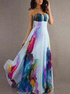 Buy More! Save More!




Pattern

Floral



Occasion

Daily/Beach



Material

Chiffon



Style

Maxi Dress



Color

Same As Picture



Size

S,M,L,XL




 




(Units/Centimiters)


Size
Bust
Waist
Length


S
86
70
124


M
90
74
125


L
94
78
126


XL
98
82
127 Colorful Dress, Chiffon Fashion, Bohemian Maxi Dress, فستان سهرة, Floral Print Maxi Dress, Style Maxi Dress, Evening Party Dress, Maxi Dress Party, Bohemian Dress