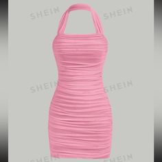 - Size M - Brand New 8th Grade Dance Dresses Middle School, Dresses For Middle School Dances, Dance Dresses Middle School, 6th Grade Dance Dresses, Pink Color Pallet, 8th Grade Graduation Dresses, 8th Grade Dance Dresses, Pink Hoco Dresses, Bday Outfits