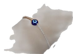 Silver Evil Eye Bracelet, Bracelet Blue, Eye Bracelet, Evil Eye Bracelet, Friendship Gifts, Bracelet Handmade, Blue Bracelet, Handmade Jewellery, Chain Link Bracelet