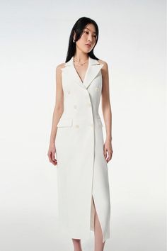 Mean Blvd, Stylish Wardrobe, Cotton Midi Dress, Ivory White, Designer Collection, Online Fashion, Wardrobe Staples, Latest Fashion Trends, Timeless Design