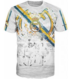 Beautiful designer T-shirt especially for all football fans of FC Real Madrid  It is created from high quality materials and is suitable for gift, birthday and all fans of football. Convenient for everyday use and sport.  Hala Madrid. It is made of 75% polyester, 5% lycra 20% cotton Graphic Print T-shirt For Football Season Fan Events, White T-shirt For Football Season Team Events, White Sublimation Design Sports Fan Gear For Sports Season, White T-shirt With Team Logo For Football Season, White Sublimation Fan Apparel With Team Logo, White T-shirt With Football Team Logo, Football Season Sports Fan T-shirt With Sublimation Print, Team Spirit T-shirt With Sublimation Print For Fans, Sports Fan Sublimation Design For Sports Events