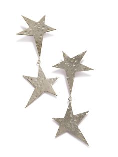 Silver Shooting Star Dangle Clip Earrings-Earrings-JAREDJAMIN Jewelry Online-JAREDJAMIN - Fashion Jewelry & Accessories Emily Swallow, Star Wars Premiere, Blue Carpet, Shooting Star, Shooting Stars, Online Jewelry, Post Earrings, Clip On Earrings, Red Blue