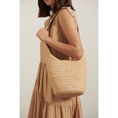 Helen Kaminski Hats, Helen Kaminski, Bridle Bag, Summer Styling, Raffia Bag, Natural Tan, Women's Bags, A Bag, Italian Leather