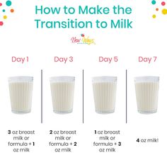 how to make the transition to milk in 3 easy steps for beginner's