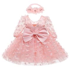 Get 10% Off at Checkout! Free Shipping This Baby Girl Butterfly Tulle Dress is ideal for your special occasions. It features a round neck corset, a big bow, and four layers of lace tulle skirt. Its eye-catching design will make your little princess look and feel like royalty at a great value. Available in different sizes, you'll find the perfect fit for your little one. Lace Baby Dress, Tutu En Tulle, Birthday Princess Dress, Toddler Princess Dress, Birthday Tutu Dress, Baby Girl Princess Dresses, Princess Tutu Dress, Girls Tulle Dress