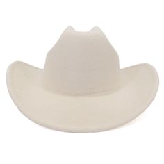 Wondering what would be the best way to update your stylish look? Then you need this cap. It is made to meet the demanding needs of both genders. Creating a stunning style, this cowboy hat will express your fashion sense. This hat is designed with long-lasting cotton and polyester. The intriguing solid pattern is exquisite and lends a stylish appearance. Fastest sellout ever. Get them quick!Specifications Style: Formal Place Of Origin: China (Mainland) Pattern Type: Solid Origin: Mainland China Material: Cotton,Polyester Item Type: Cowboy Hats Gender: Unisex Feature: Wedding Department Name: Adult CN: Zhejiang Brand Name: GeraldBlack Applicable Season: Spring and Autumn Applicable Scene: Casual Shipping This product ships from China in 3 to 5 days. You should receive this product within 12 Cowboy Hat White, Cowboy Hat Women, Cowboy Hats Women, Western Cowboy Hats, Felt Fedora, Sun Protection Hat, Stunning Style, Style Formal, Quality Hats