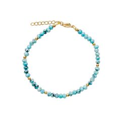 A testament to the serene embrace of a summer's sky, this beaded stacking bracelet captures the very essence of turquoise tranquility. Wear it alone for a subtle pop of color, or layer it with other pieces to craft your own personalized palette of shades. Its flexible design ensures comfort without compromise on style. Gold Plate 6.5" to 7.5" Adjustable Length Waterproof & Tarnish Resistant Nickel- & Lead-Free Mini Bracelet, Summer Sky, Jewelry Card, Bracelets Handmade Beaded, Flexible Design, Layered Bracelets, Bracelet Stack, Jewelry Bags, Custom Jewelry