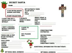 a christmas letter to santa is shown