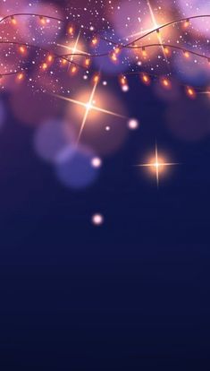 an abstract background with stars and lights