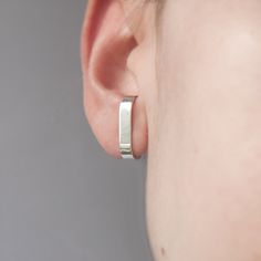 Lobe Cuff, Climber Earrings Silver, Suspender Earrings, Cuff Earring, Minimal Earrings, Silver Ear Cuff, Climber Earrings, Gold Earring, I Love Jewelry