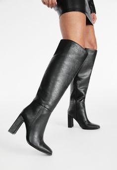 JustFab Coffee female Fashion >> Shoes >> Boots >> Over the Knee regular Material: Faux Leather Heel Height: 4.0" Shaft Height: 17.75" Closure: Slip On Imported Monrow Over-The-Knee Boot Drawing Tears, Heel Aesthetic, Adventure Core, Mom Clothes, Heels Aesthetic, Fashion Shoes Boots, Ideal Wardrobe, Xmas List, Winter Lookbook